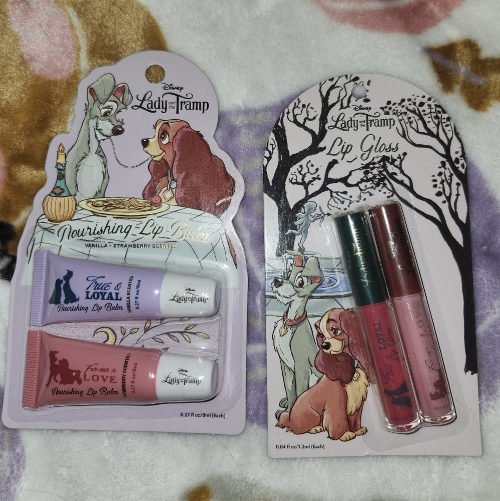 Disney Lady and the Tramp Lip Care Duo